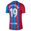 Maglia ufficiale Barcellona Sergio Agüero 19 Casa 2021-22 per Uomo